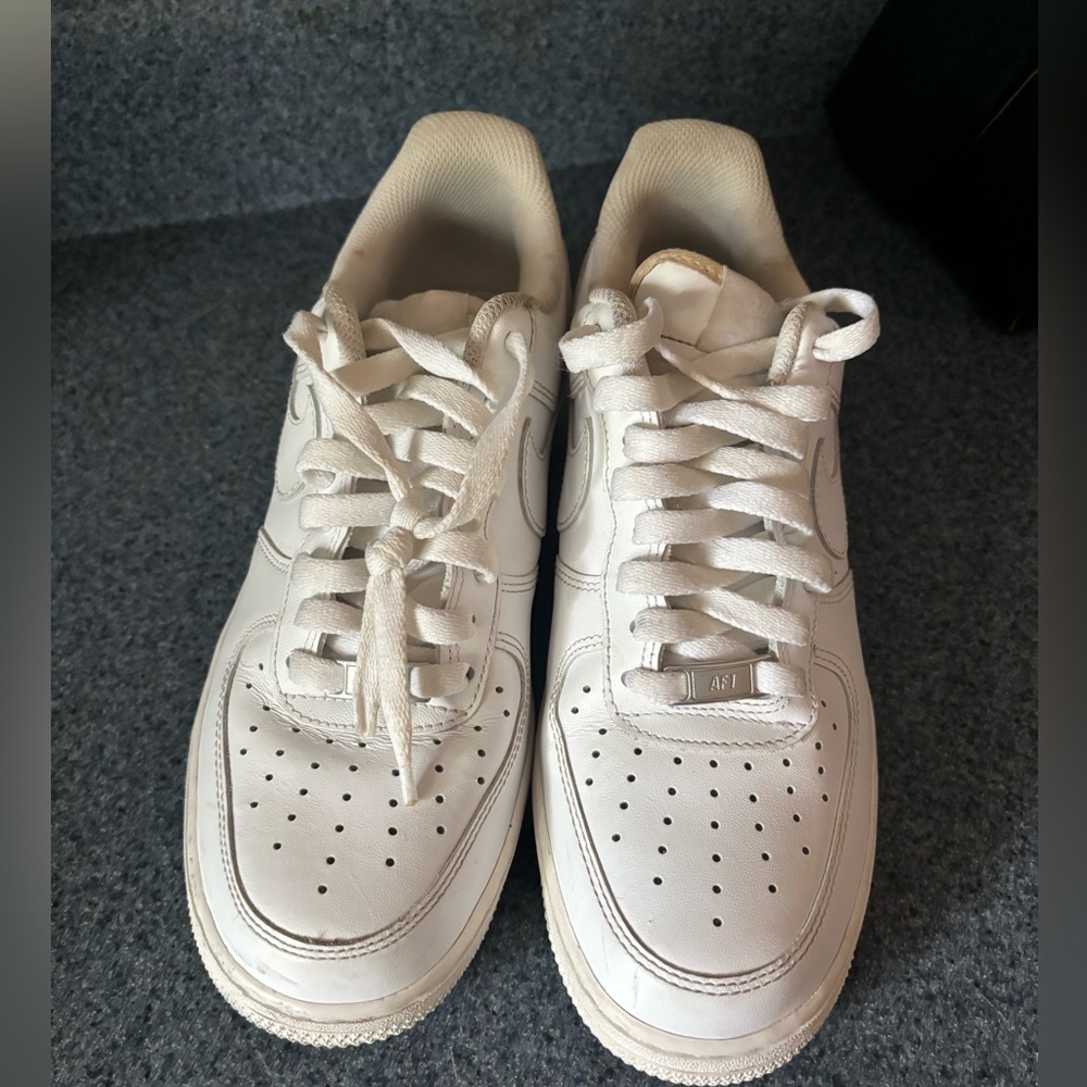 Women’s white Air Force sneakers